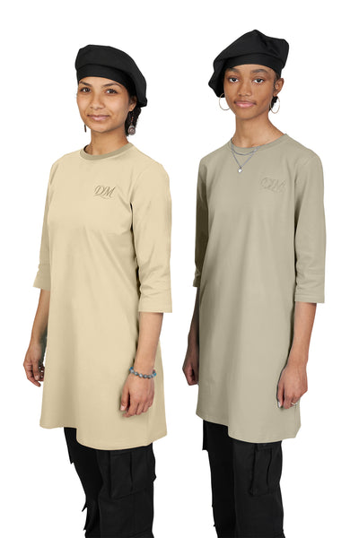 Cute and Comfy T-Shirt Sets - Combo Pack of 2 T-Shirts - Color Options 2