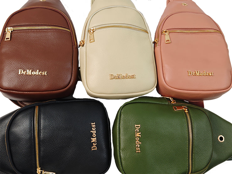 DeModest® Crossbody Sling Pack Purse