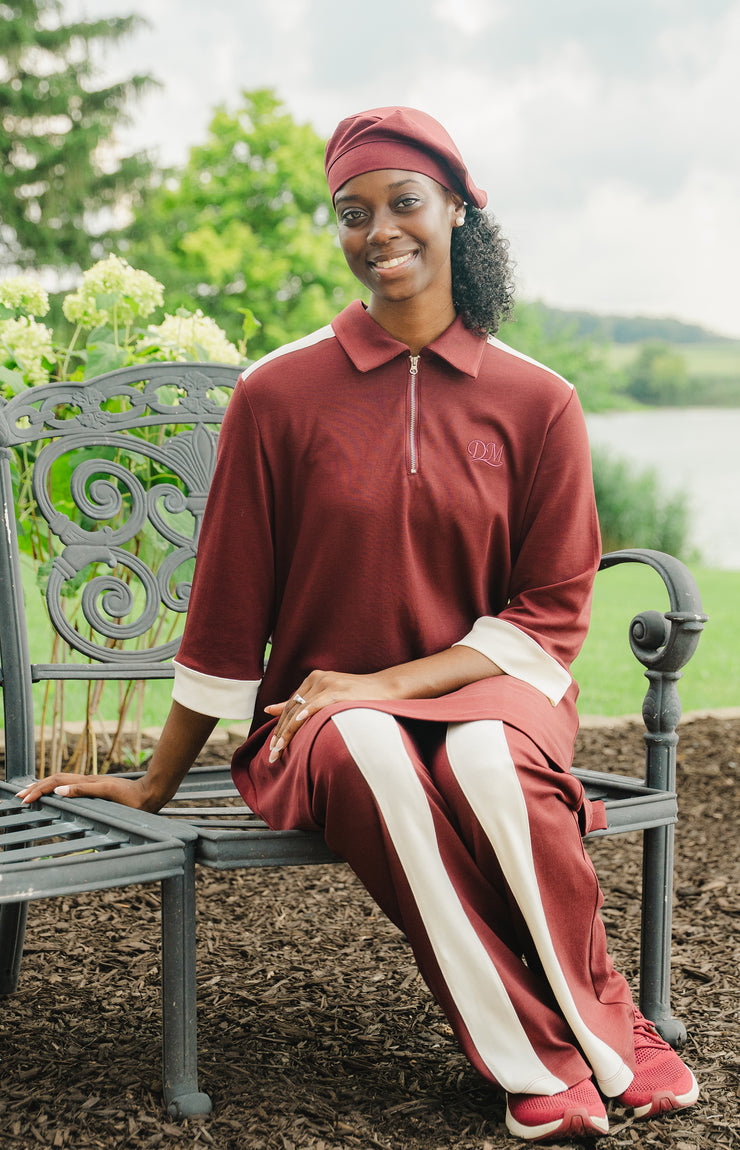 Relax Fit Sport Front-Stripe *PANTS ONLY* - Color Options 2 - Women's Modest Leisurewear
