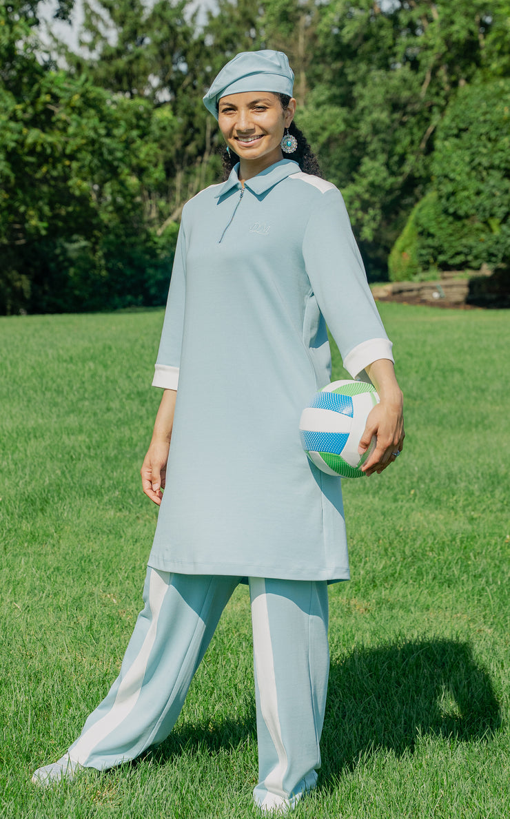 Relax Fit Sport Front-Stripe *PANTS ONLY* - Color Options 1 - Women's Modest Leisurewear