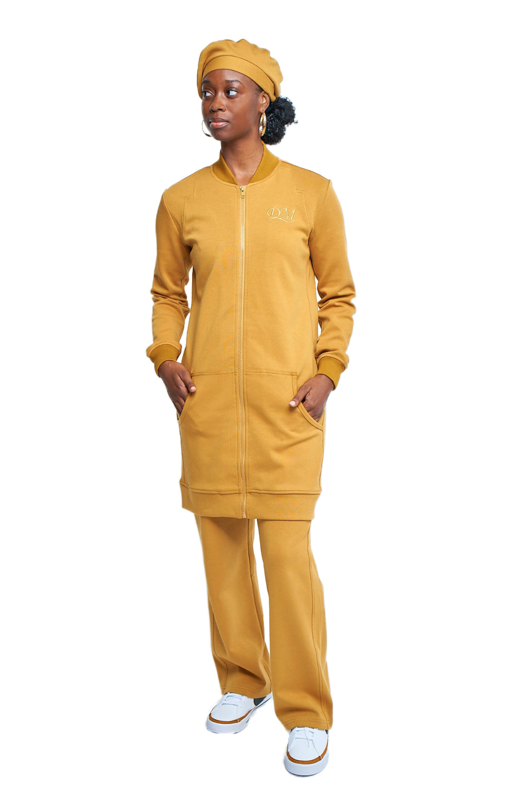 【新品未開封】piping color roomwear （ladies） 6230-OPY-S-SOLID|BG6230|Ladies' Wicking L/S Solid Zip Pullover