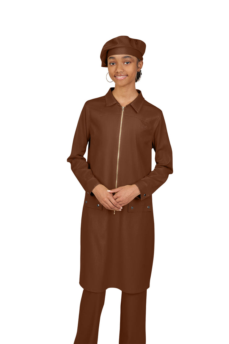 DeModest® Zippered Tunic Set - Color Options 2 - Women's Modest Leisure Wear