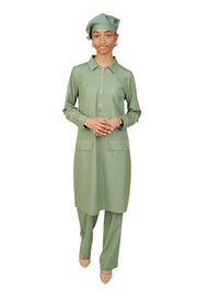 DeModest® Zippered Tunic Set - Color Options 1 - Women's Modest Leisure Wear