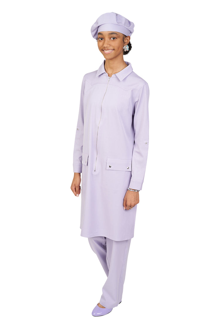 DeModest® Zippered Tunic Set - Color Options 1 - Women's Modest Leisure Wear